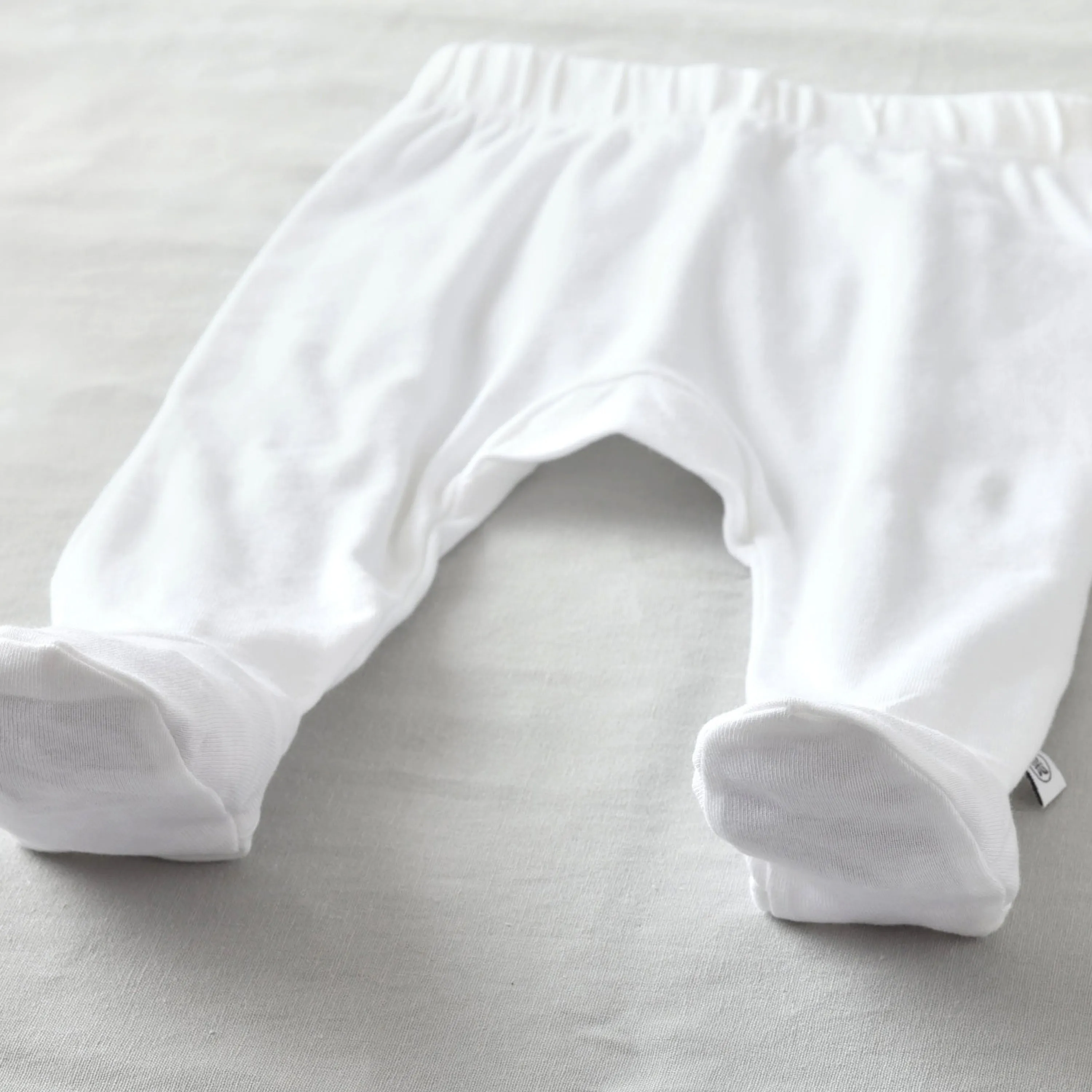 3-Pack Organic Cotton Footed Pants