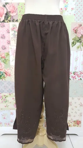 3/4 Brown Pants BK0360