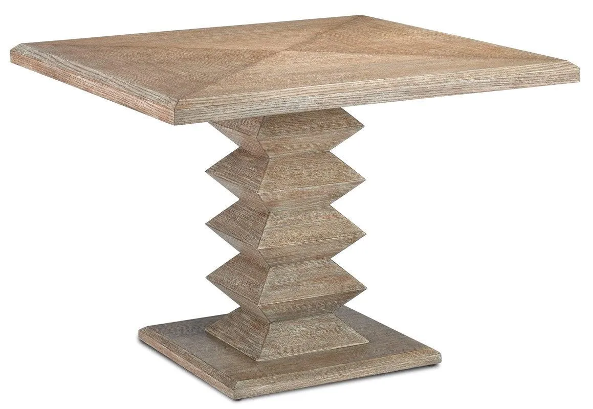 Accordion Wood Grain Dining Table