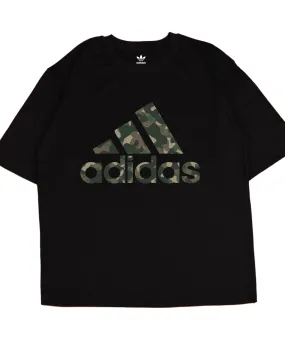 Adidas CAMO BADGE OF SPORT GRAPHIC TEE BLACK