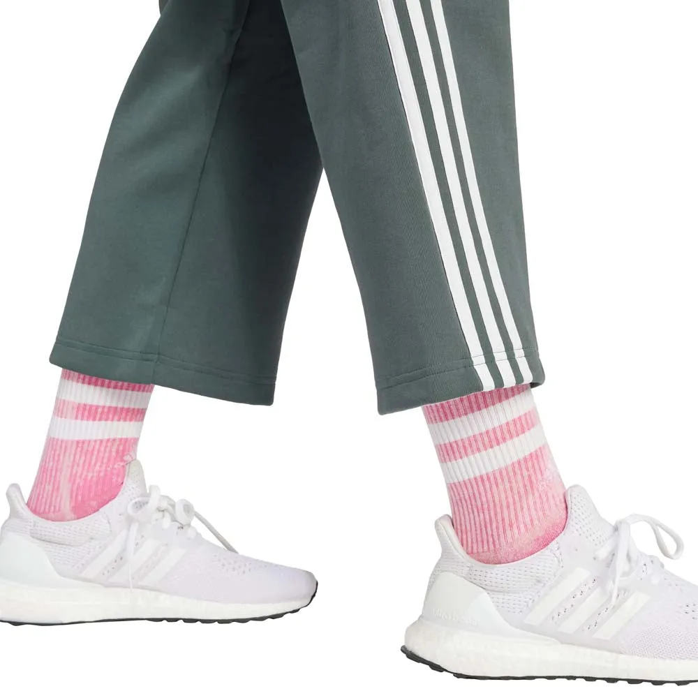 adidas Women's Future Icons 3 Stripes Open Hem Pants