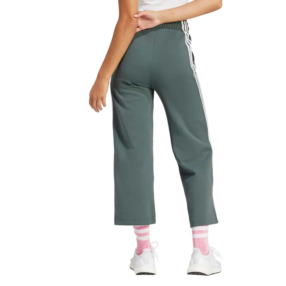 adidas Women's Future Icons 3 Stripes Open Hem Pants