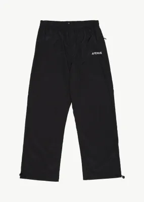 AFENDS Mens Floodlights - Spray Pants - Black