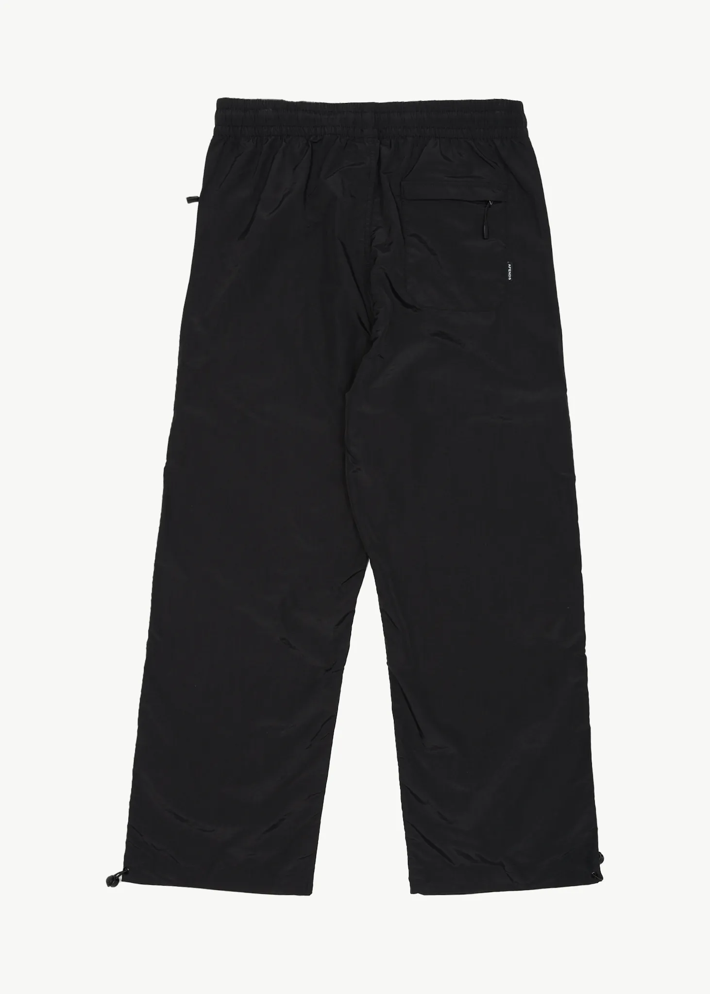 AFENDS Mens Floodlights - Spray Pants - Black