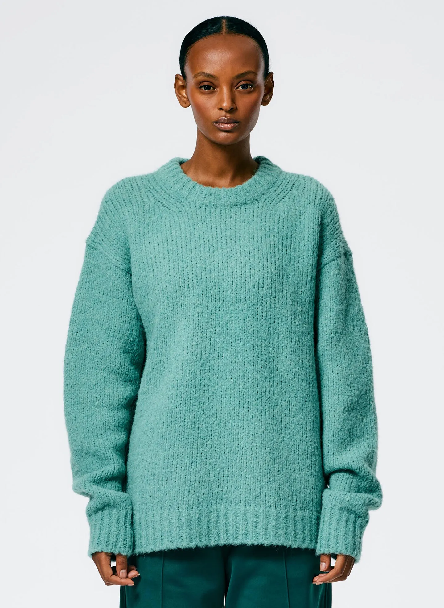 Airy Alpaca Crewneck Pullover