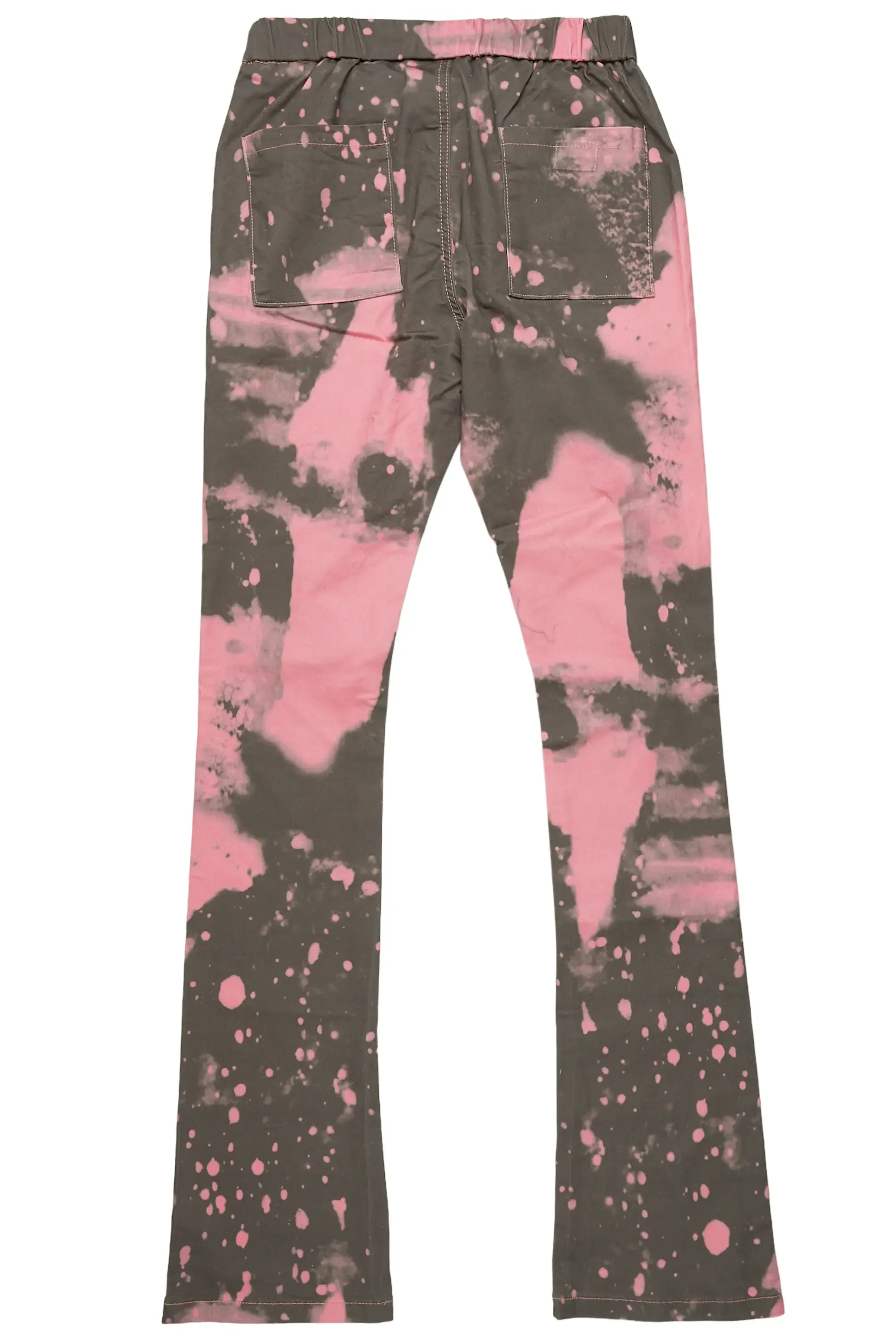 Alam Pink Stacked Flare Pant