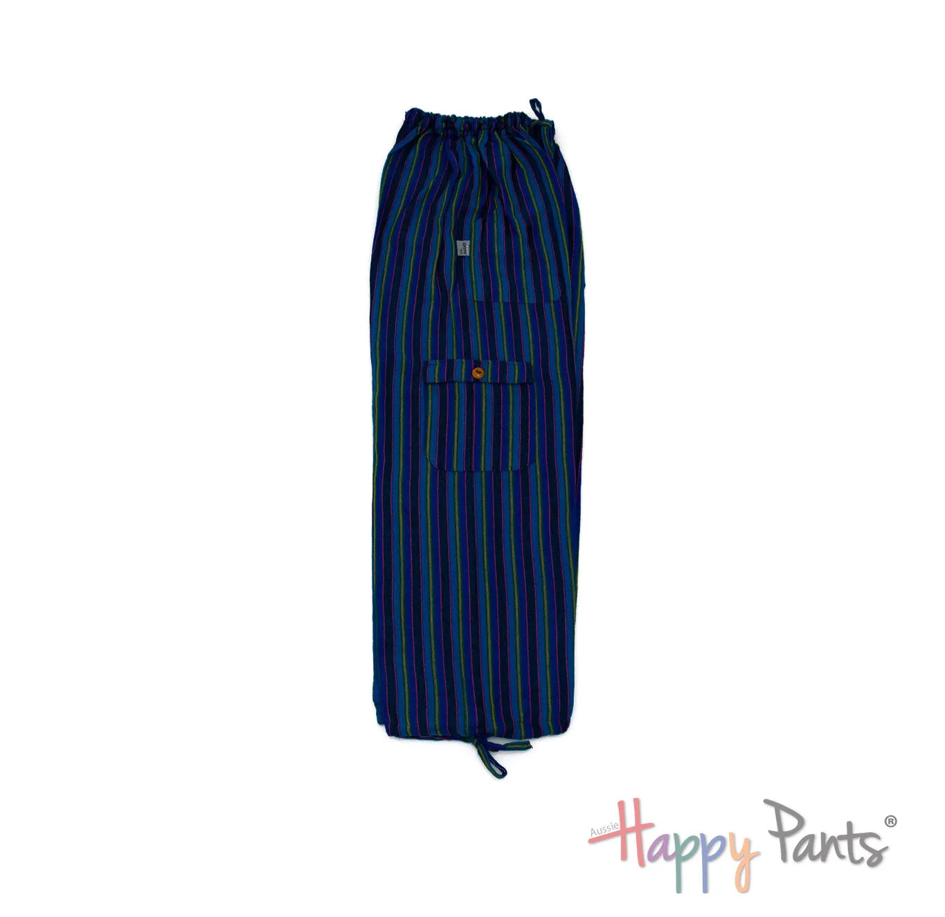 Aqua Blue Happy Pants