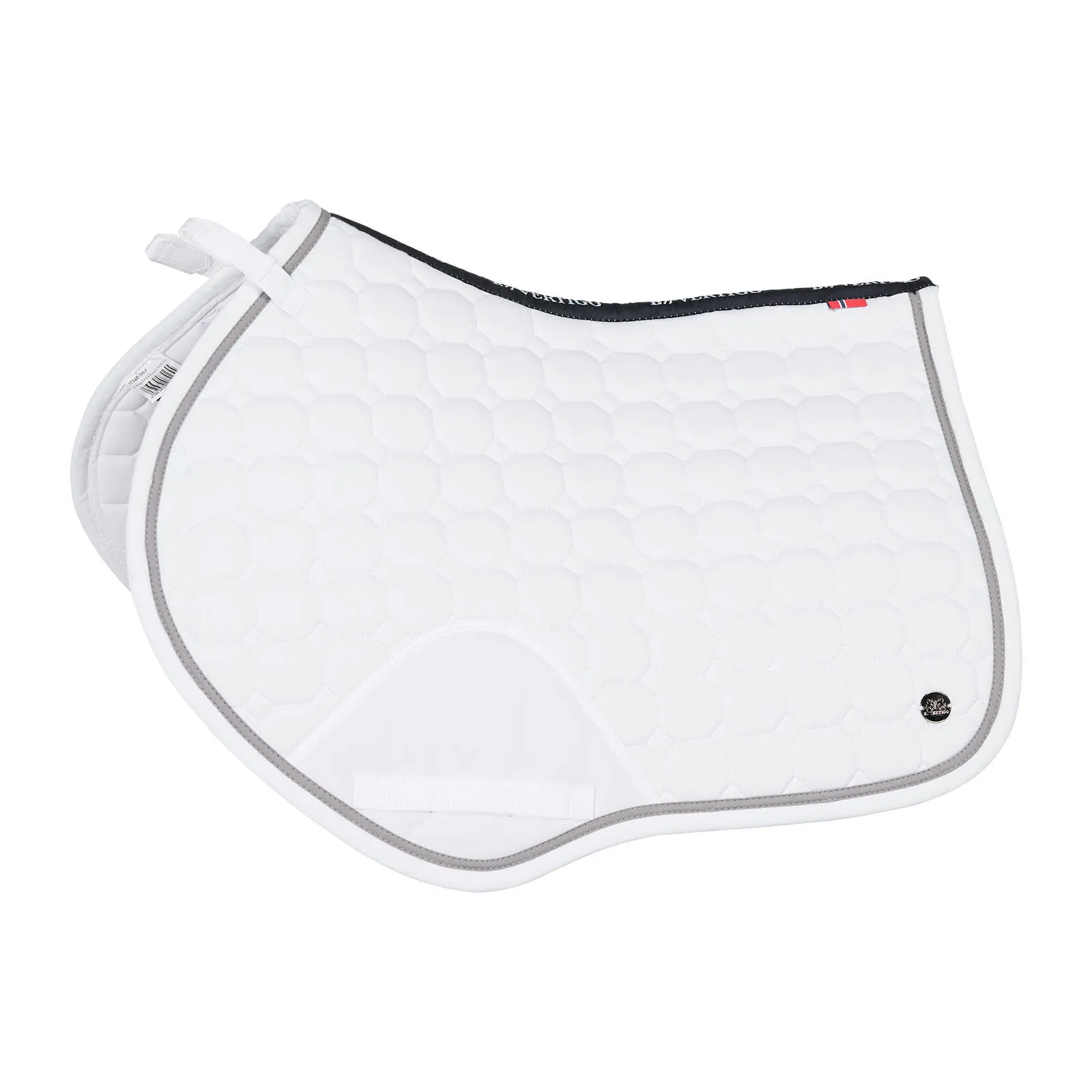 B Vertigo Zurich All Purpose Saddle Pad (White)