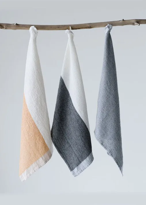 Black Cotton Tea Towel - FINAL SALE