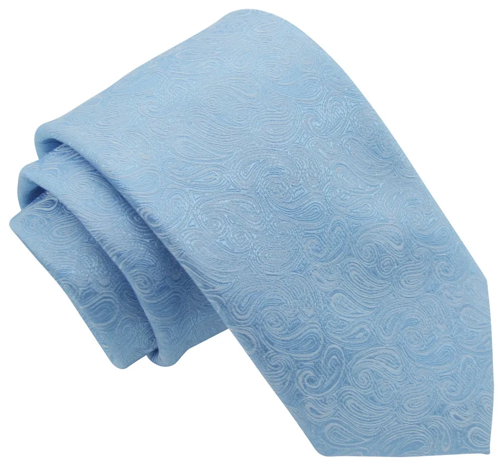 Blue Paisley Wedding Swatch