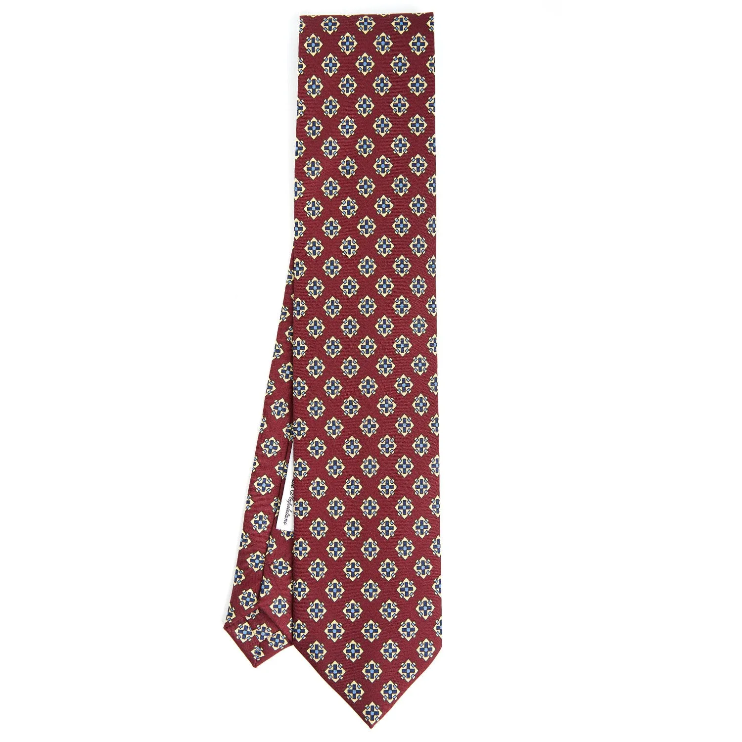 BURGUNDY SILK TIE