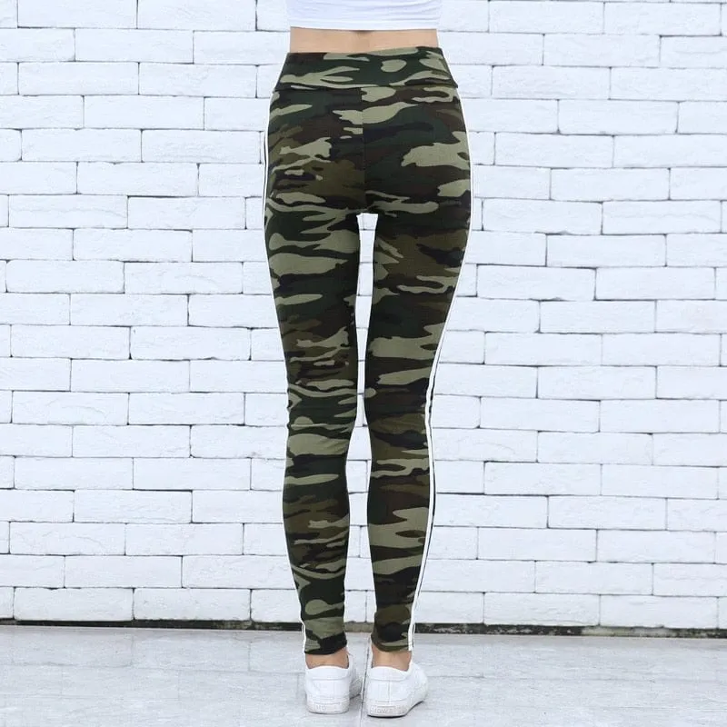 Camo High Waist Yoga Pants - S-XL - 3 Colors