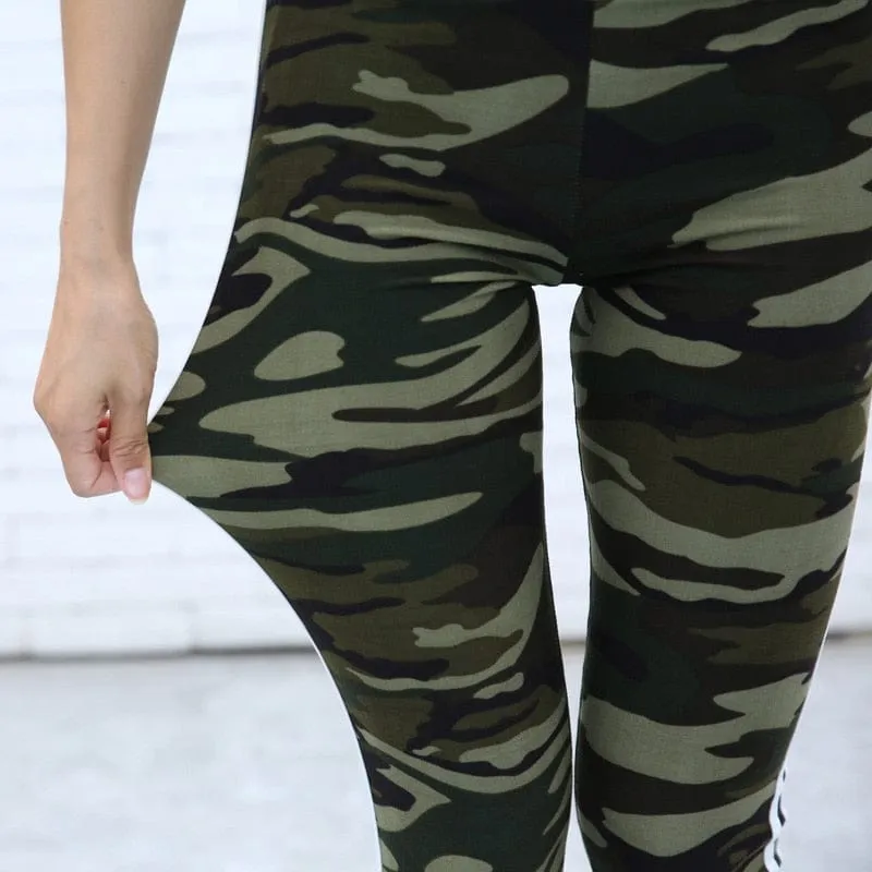 Camo High Waist Yoga Pants - S-XL - 3 Colors