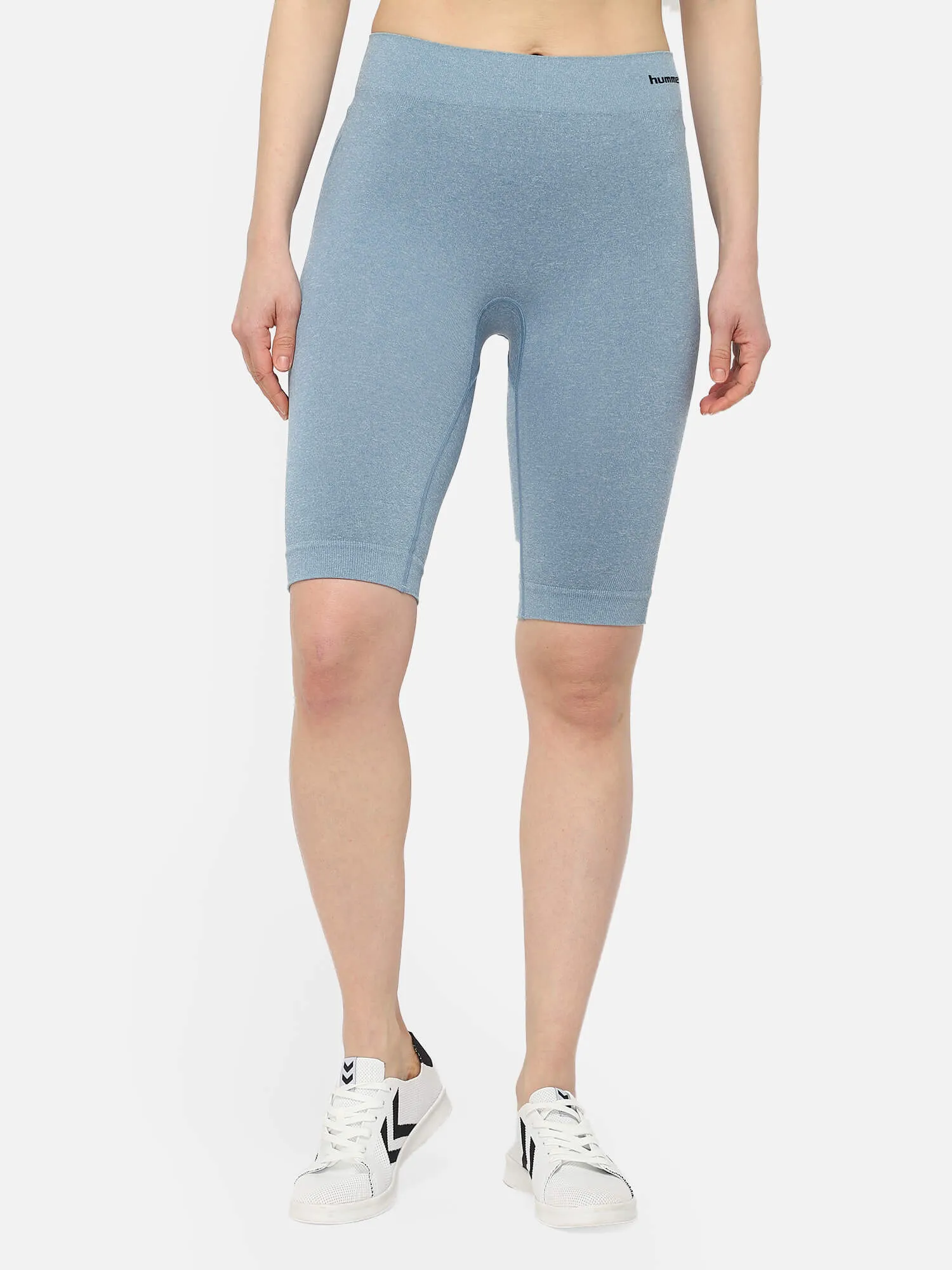 Ci Seamless Women Blue Cycling Short