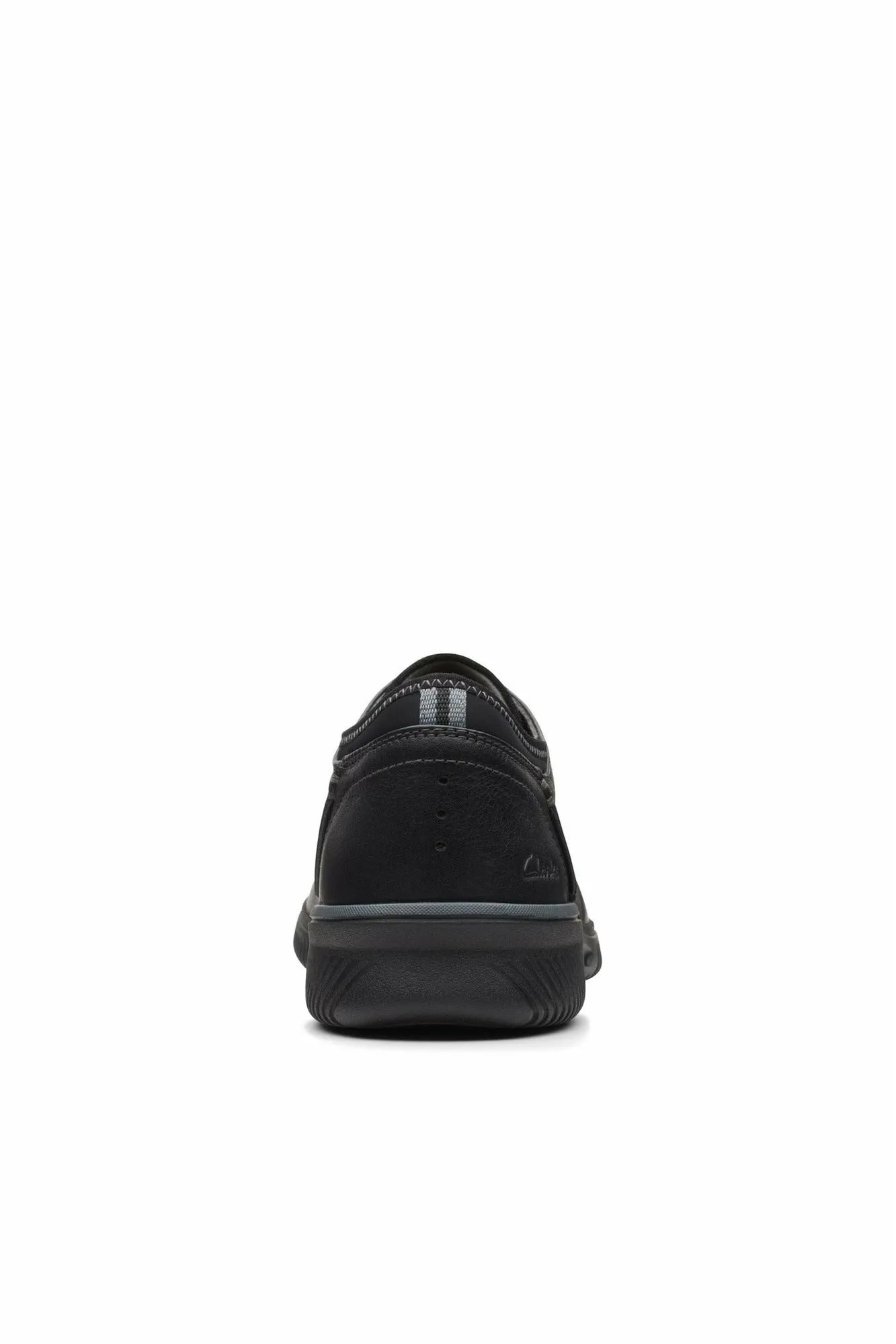 Clarks Donaway Plain in Black Leather