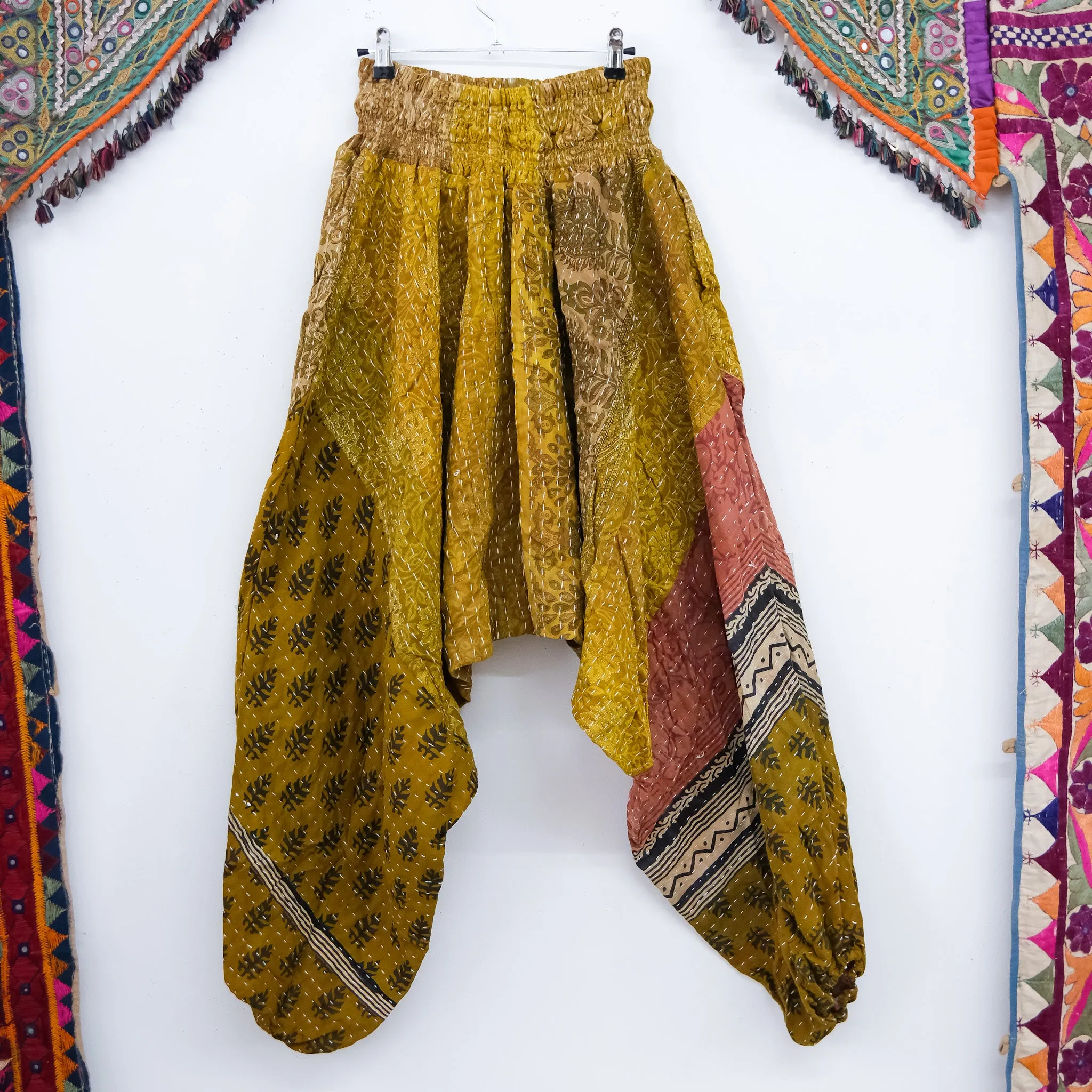 Cotton Kantha Pants