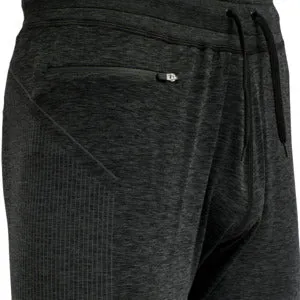 Crew Seamless Men Polyester Black Tapered Training Pant