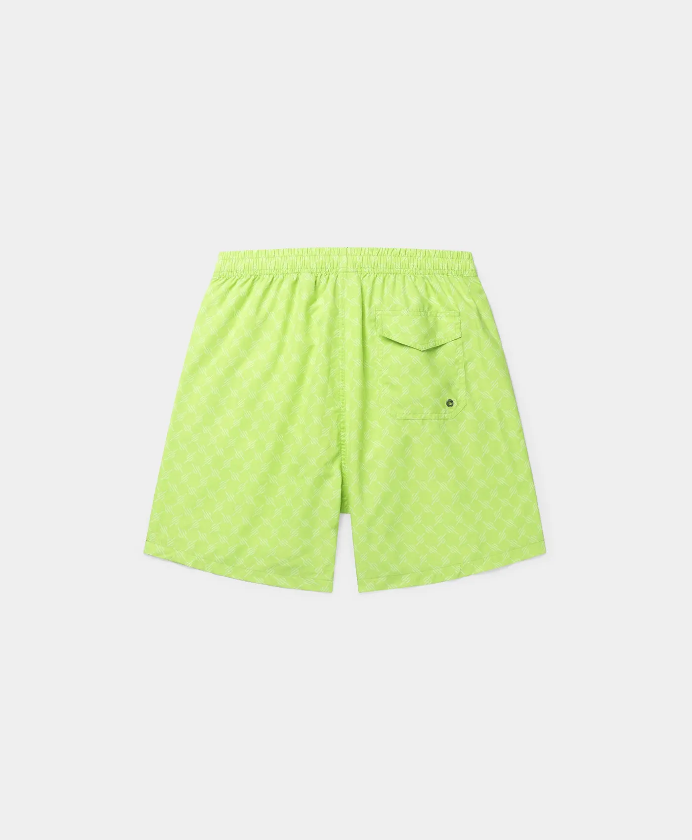 Daiquiri Green Kato Monogram Swimshorts