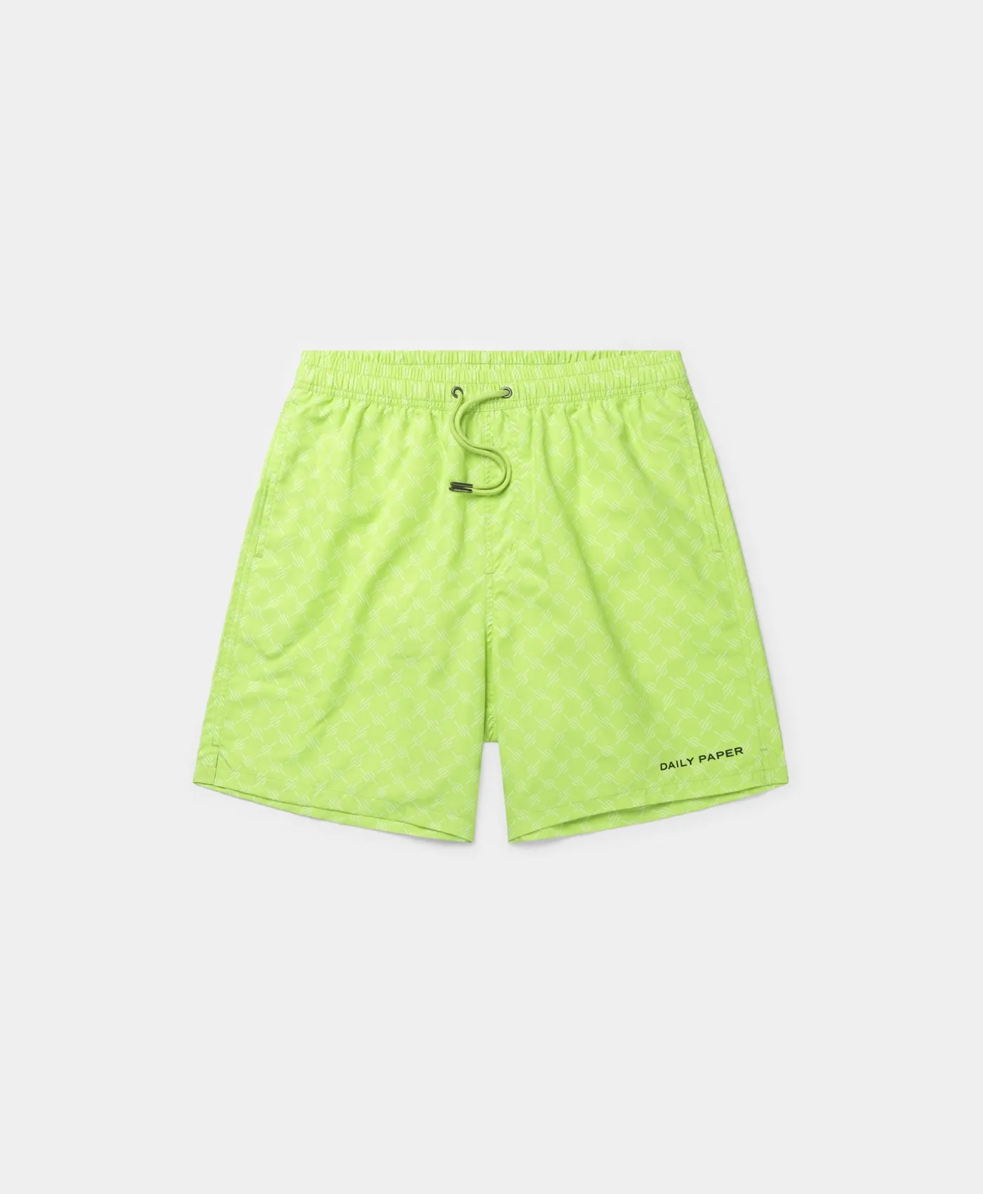 Daiquiri Green Kato Monogram Swimshorts