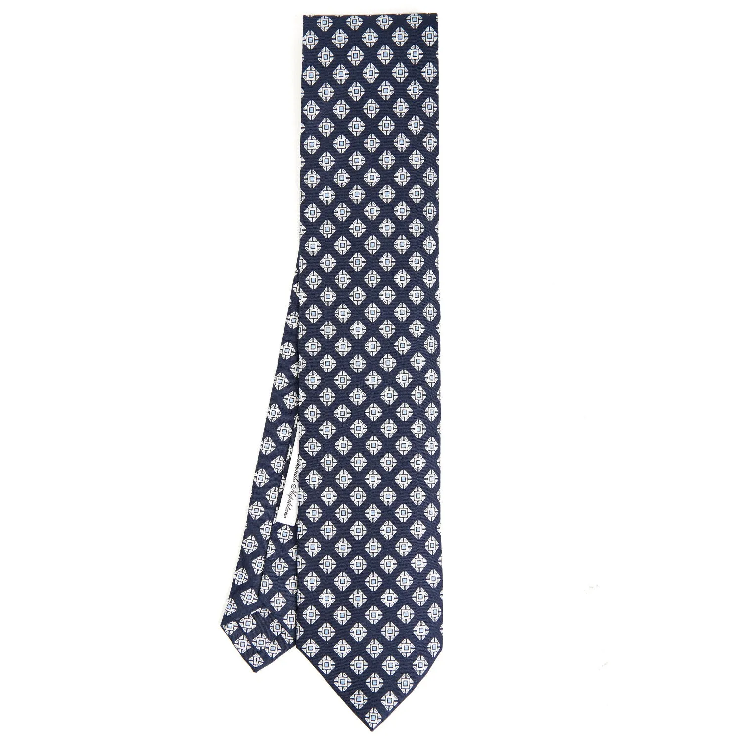 DARK BLUE SILK TIE