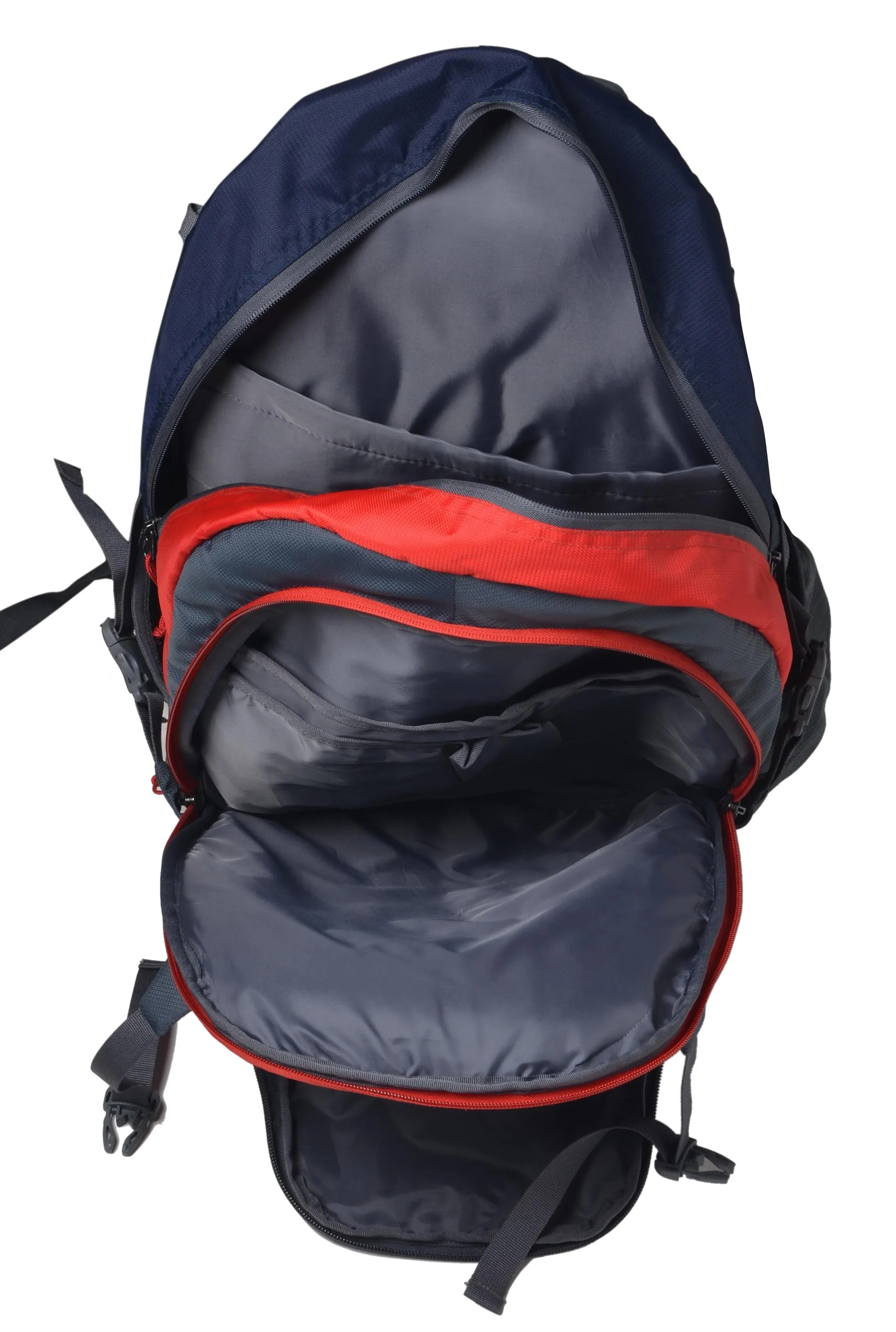 Defender V2 41L Navy Blue Red Rucksack