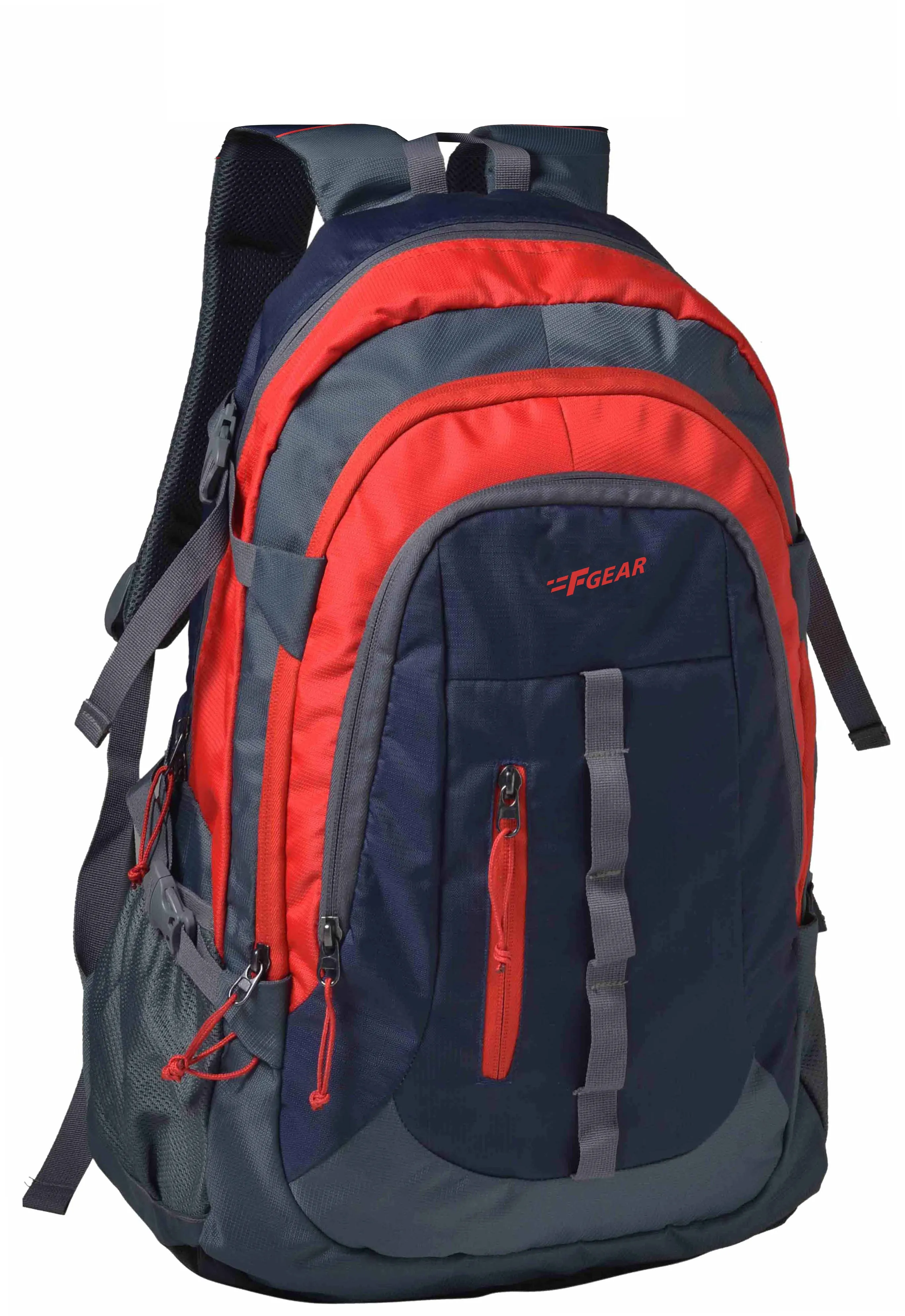 Defender V2 41L Navy Blue Red Rucksack