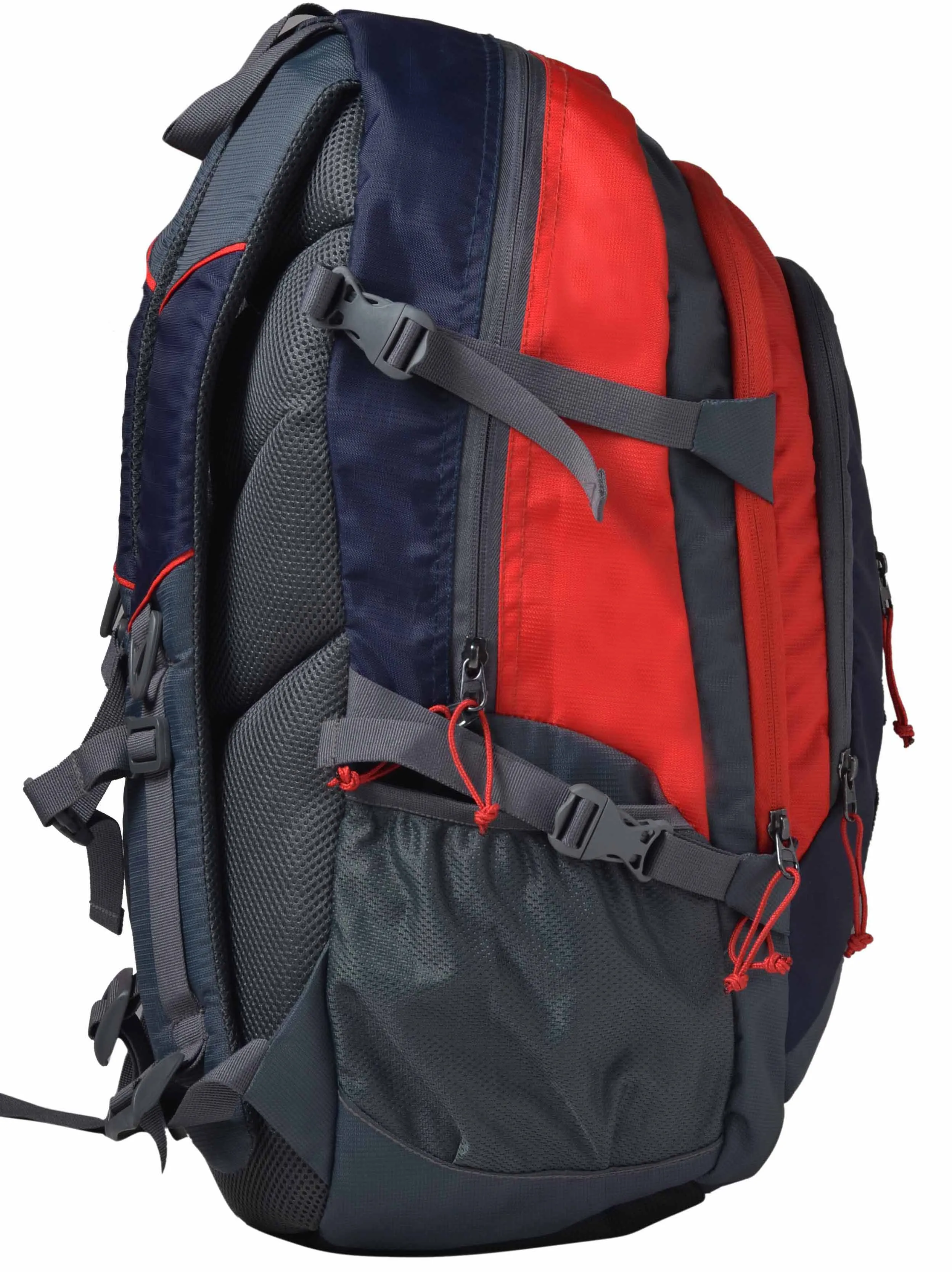 Defender V2 41L Navy Blue Red Rucksack