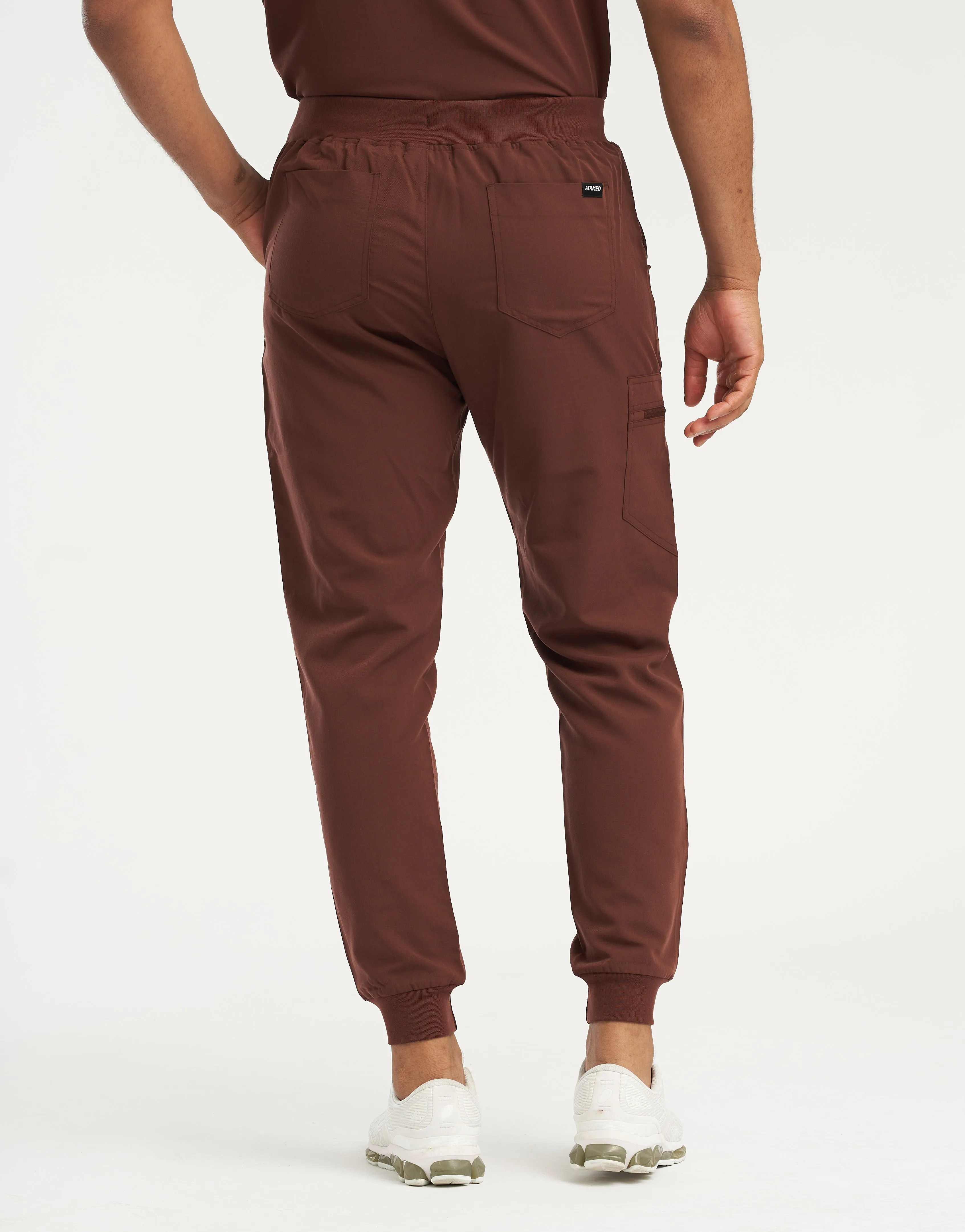 Essential Jogger Scrub Pants - Cocoa