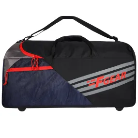 Explory V2 55L Blk Navy Red Duffel Travel Duffle