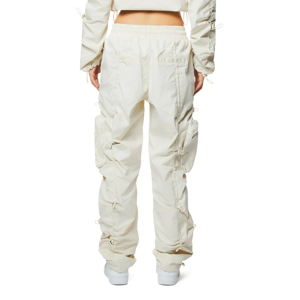 High Rise Multi Bungee Joggers - Oatmeal