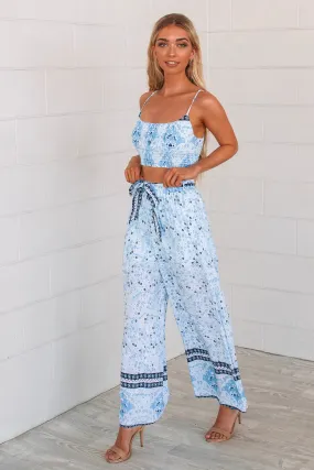 Lagoon Blue Set Pants