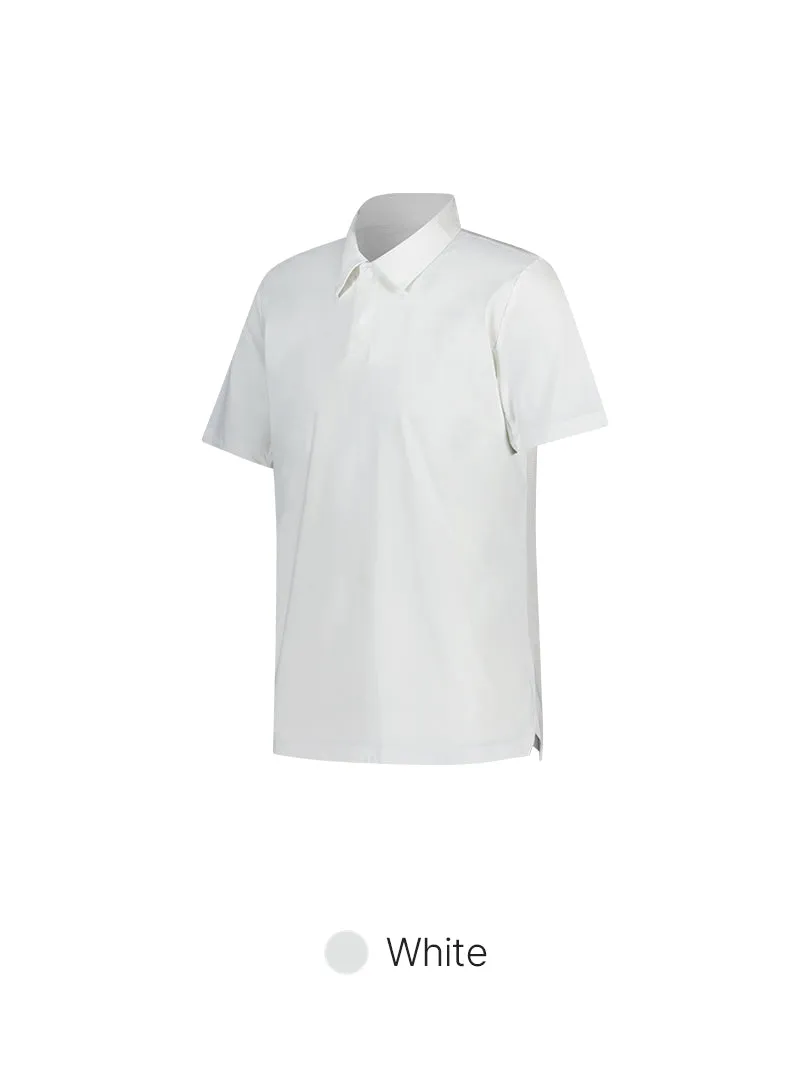 Men's Ice Ventilated Short Sleeve Polo Shirt