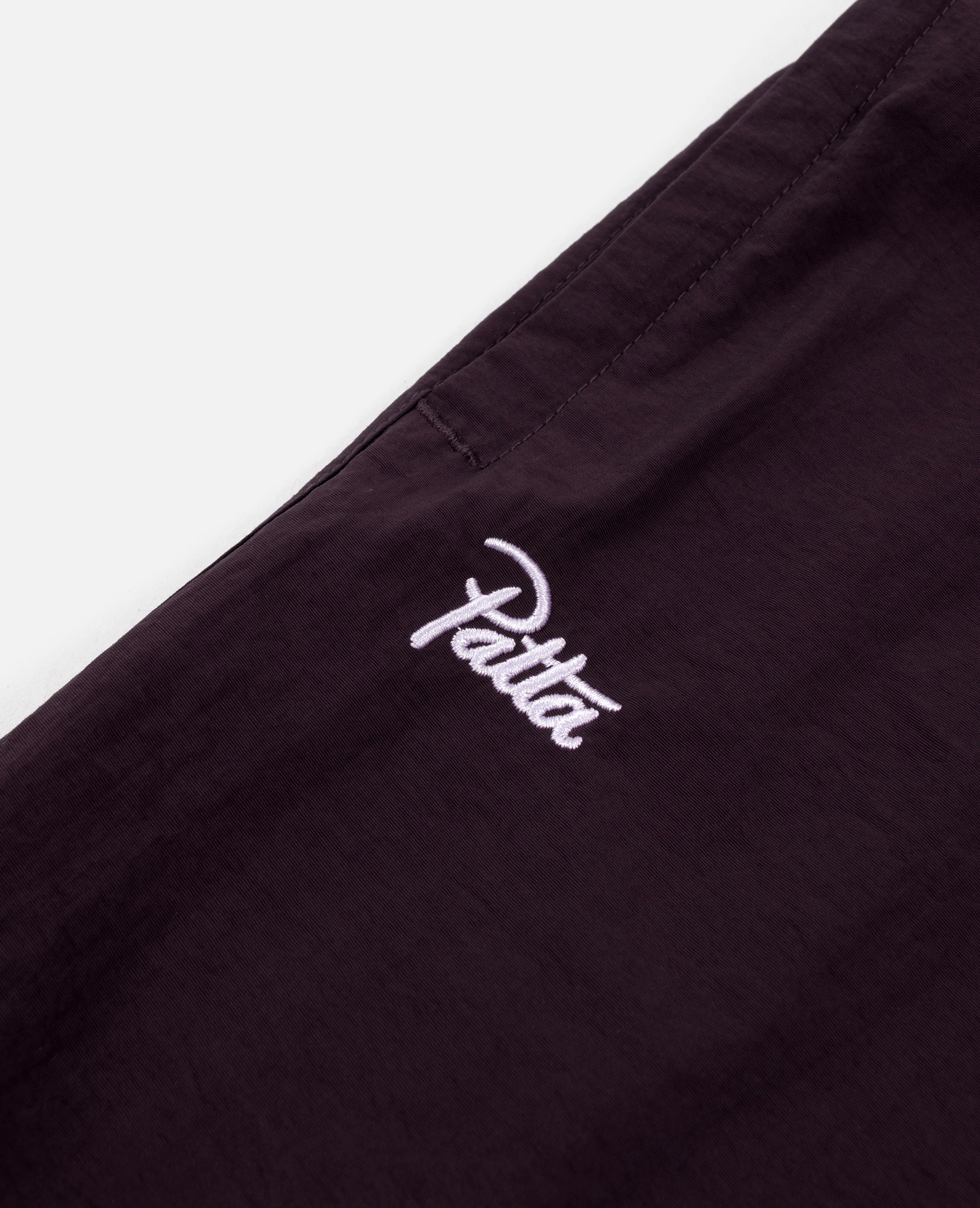 Patta Basic Nylon M2 Track Pants in Plum Perfect - Stylish and Comfortable Activewear