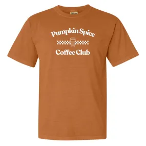 'Pumpkin Spice Coffee Club' PUFF T-Shirt