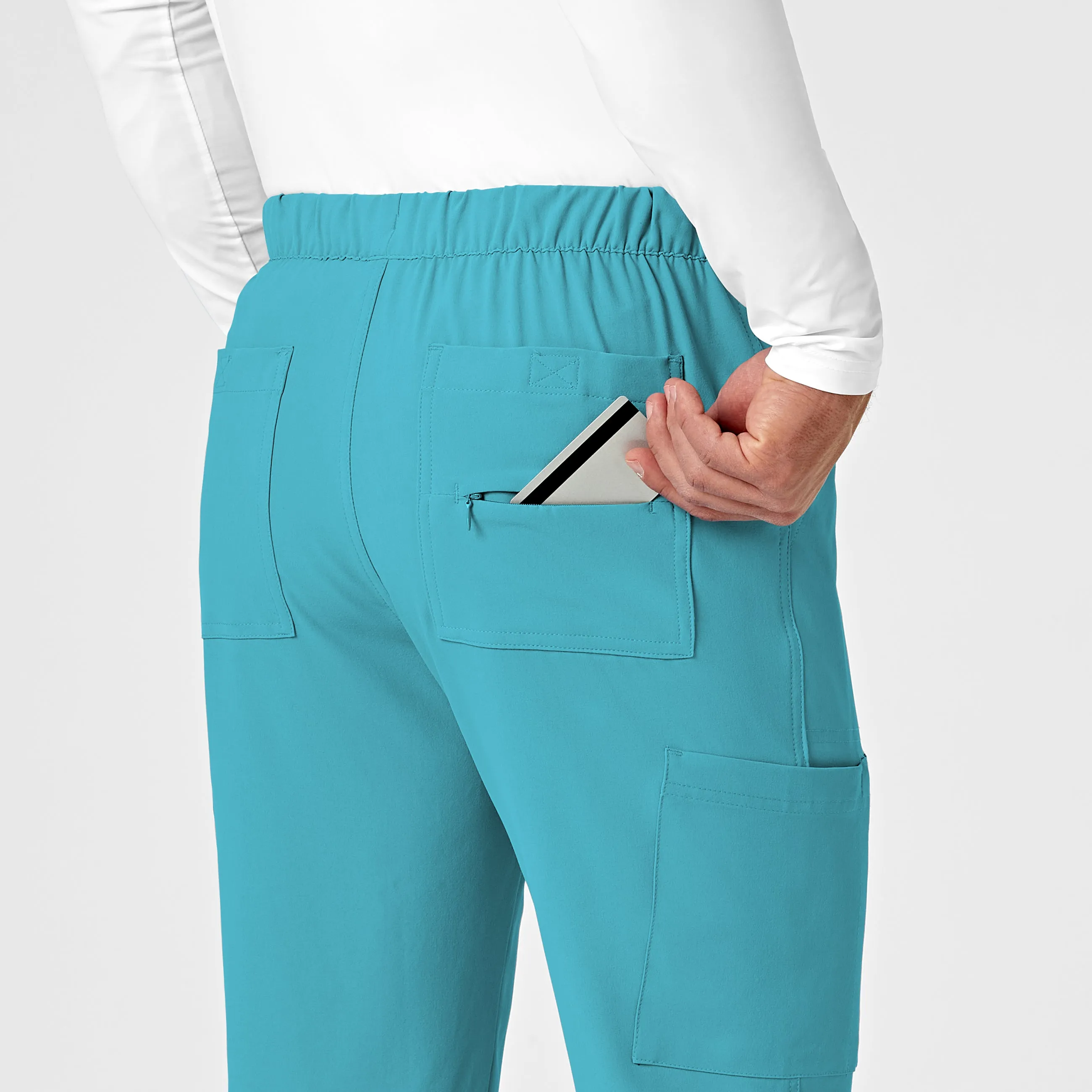 RENEW Men's Jogger Scrub Pant - Teal Blue