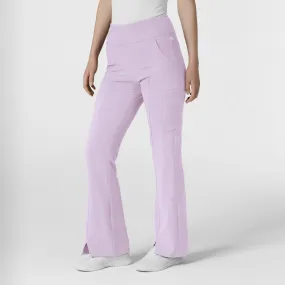 RENEW Women's Cargo Flare Scrub Pant - Pastel Lilac