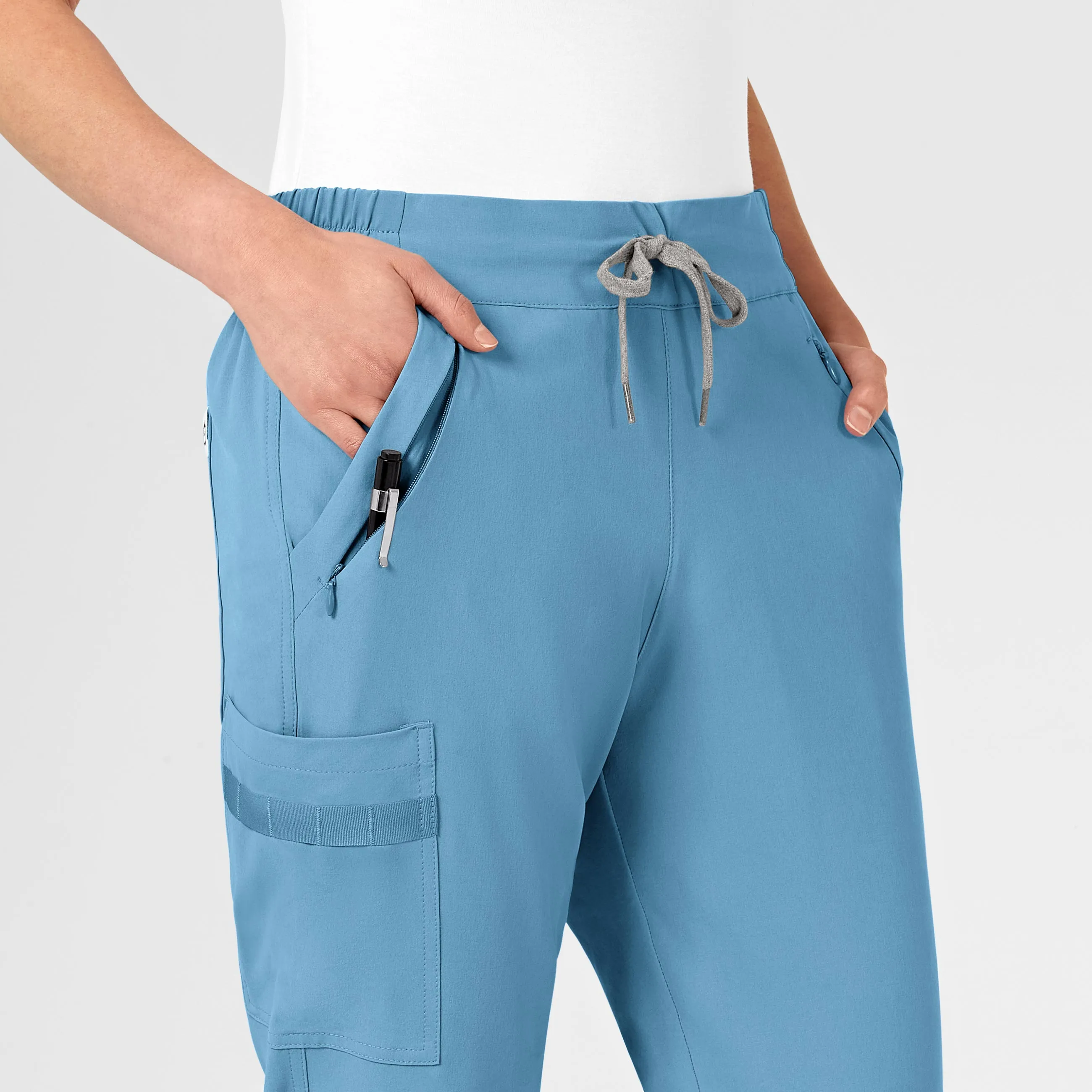 RENEW Women's Jogger Scrub Pant - Bay Blue