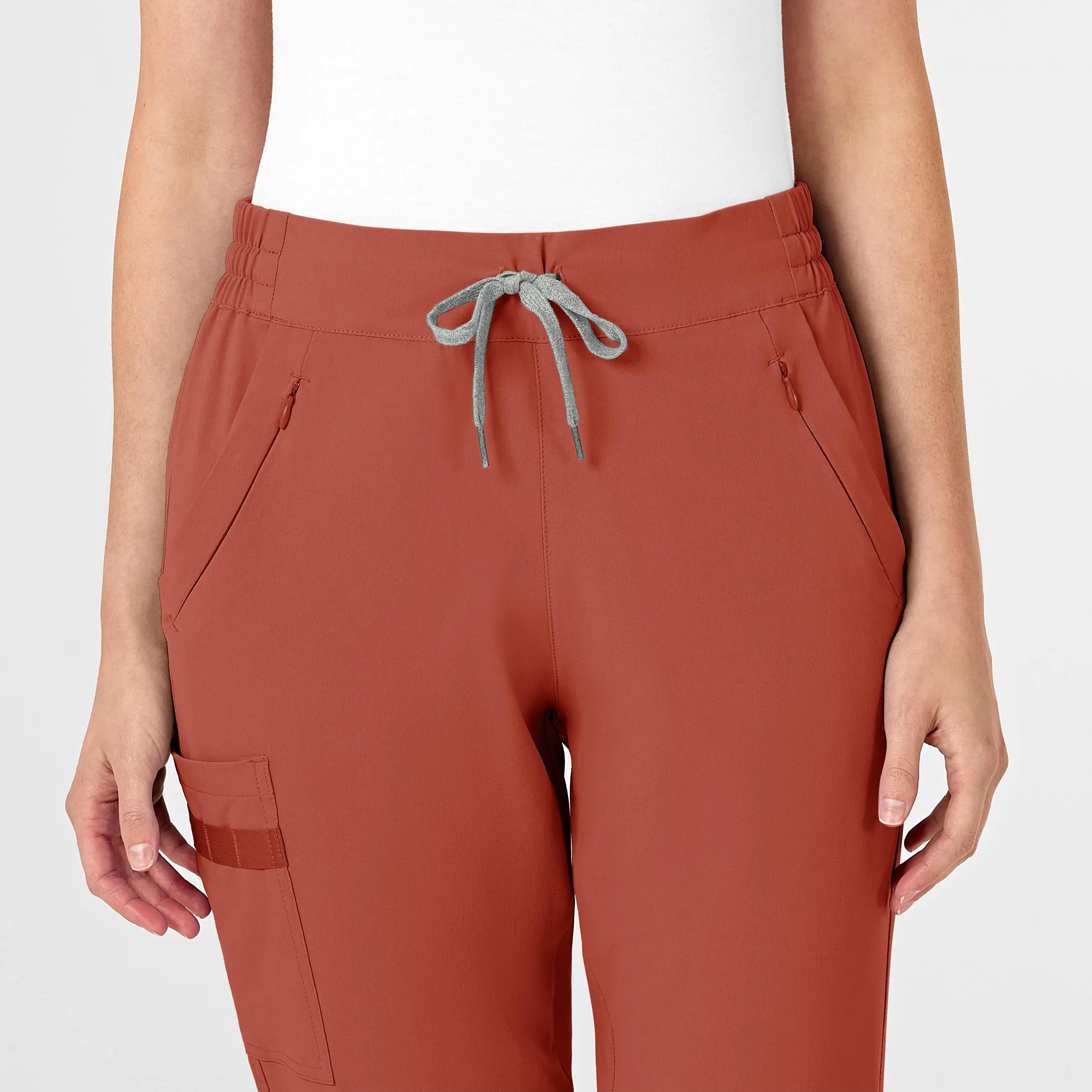 RENEW Women's Jogger Scrub Pant - Mineral Red