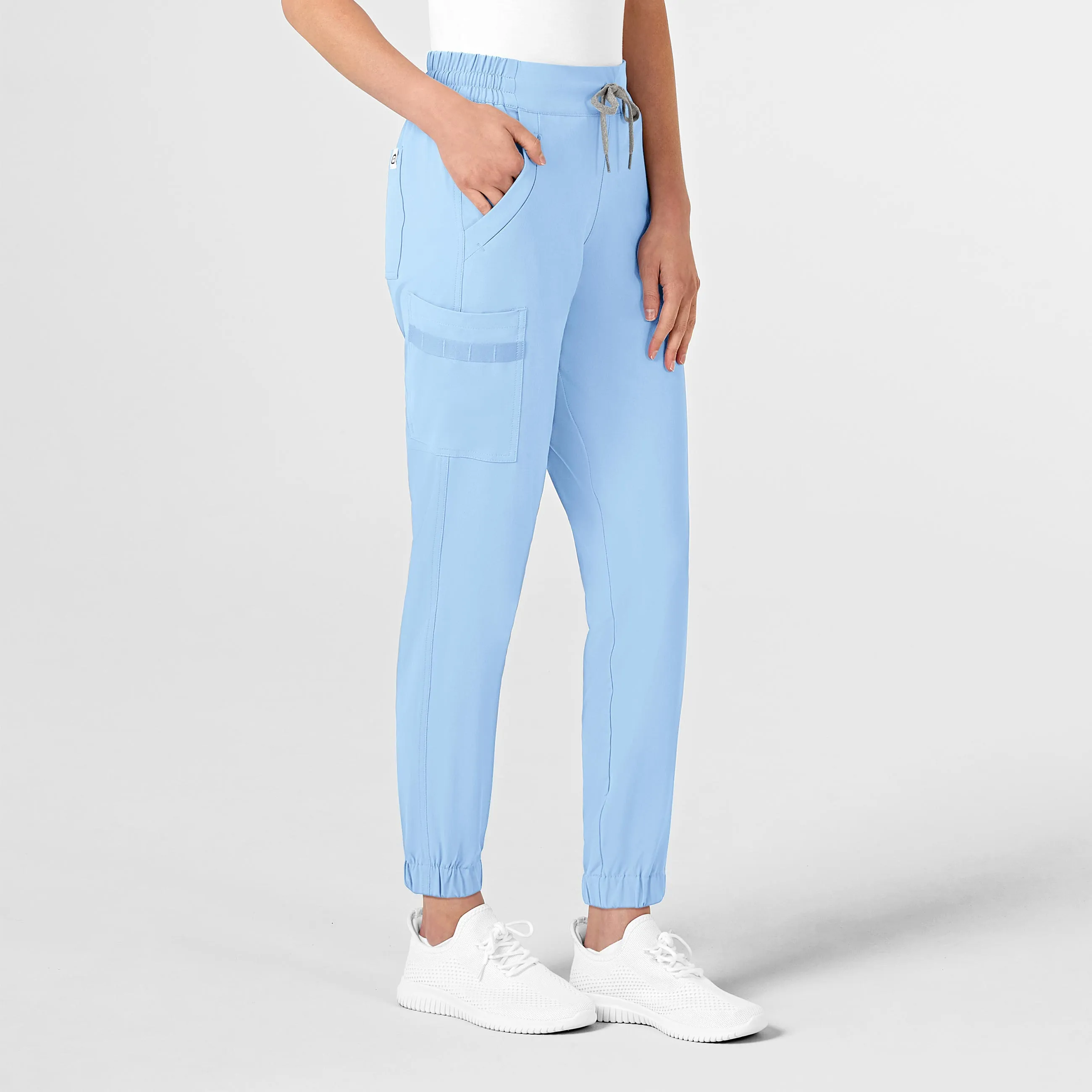 RENEW Women's Jogger Scrub Pant - Powder Blue