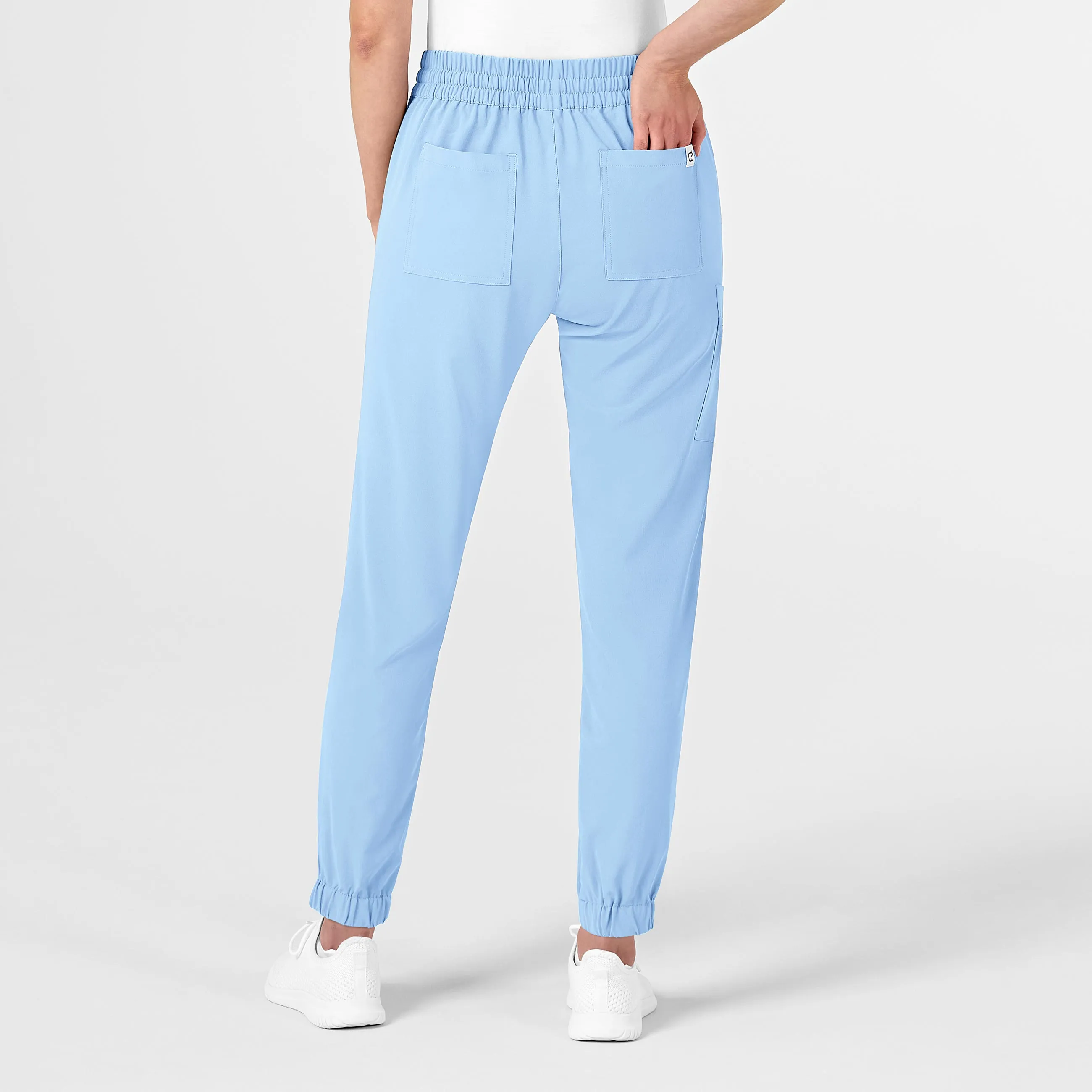 RENEW Women's Jogger Scrub Pant - Powder Blue