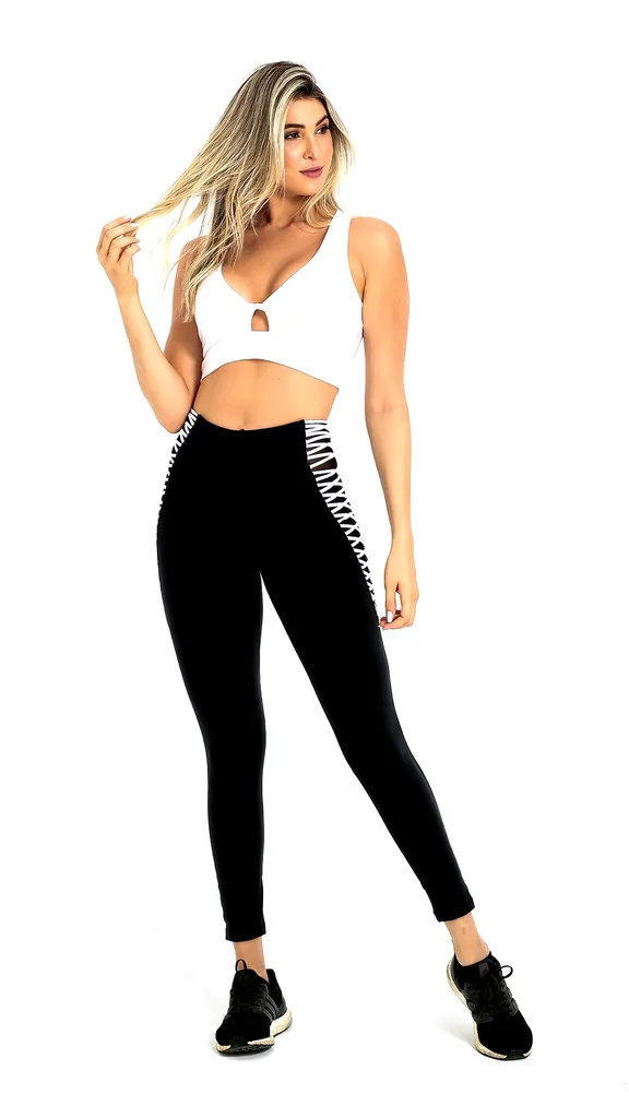 Sexy Waist Mesh Leggings