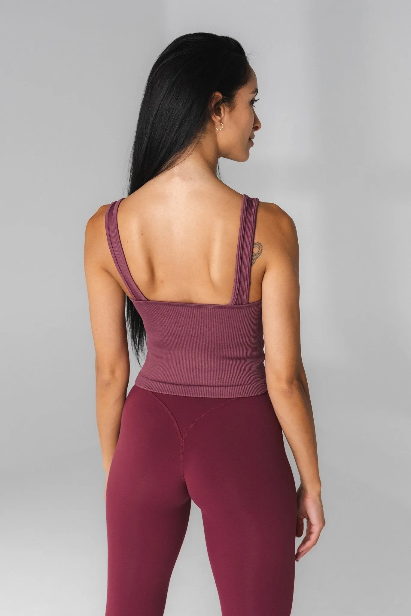 Vitality Synergy Square Tank - Mauve